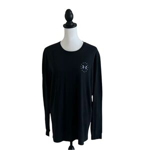 Men's Navy Long Sleeve Shirt by Under Armor Size L